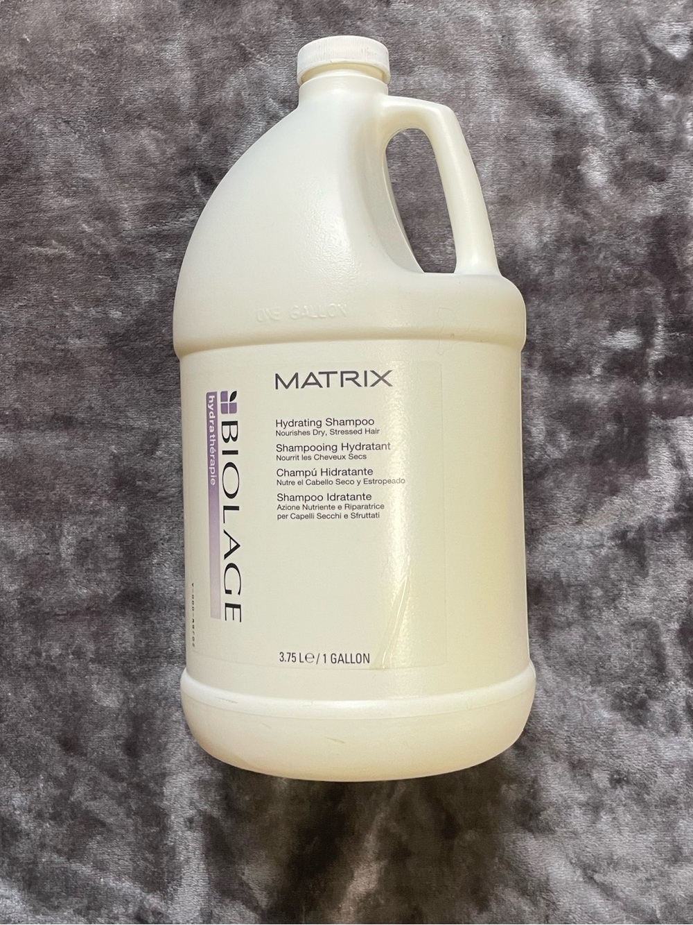 OPEN Matrix Biolage Hydratherapie Shampoo - Gallon Jug - 3/4 Full